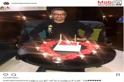 تصویری از جشن تولد مهرداد میناوند / عکس