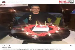 تصویری از جشن تولد مهرداد میناوند / عکس