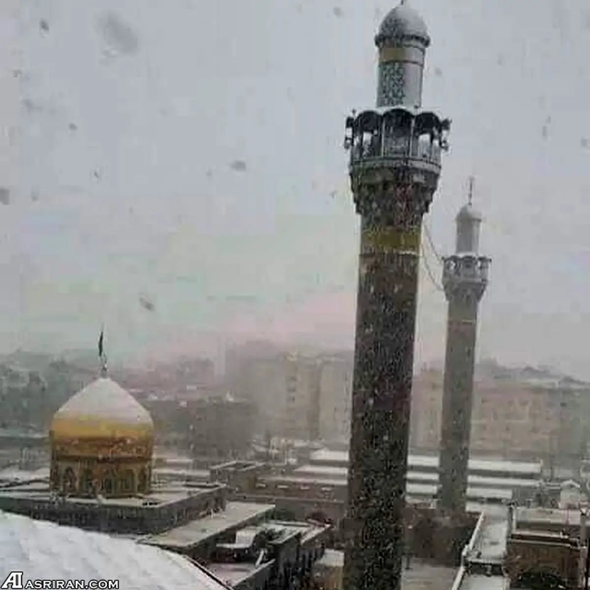 حرم حضرت زینب سفید پوش شد/ عکس