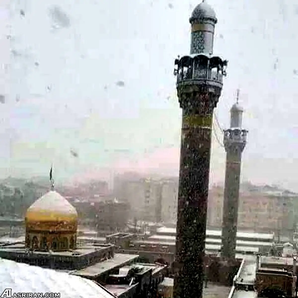 حرم حضرت زینب سفید پوش شد/ عکس