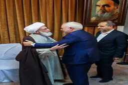 دیدار ظریف با مراجع عظام تقلید در قم/تصاویر