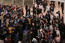 لیونل مسی فرودگاه پکن را به هم ريخت/ عکس