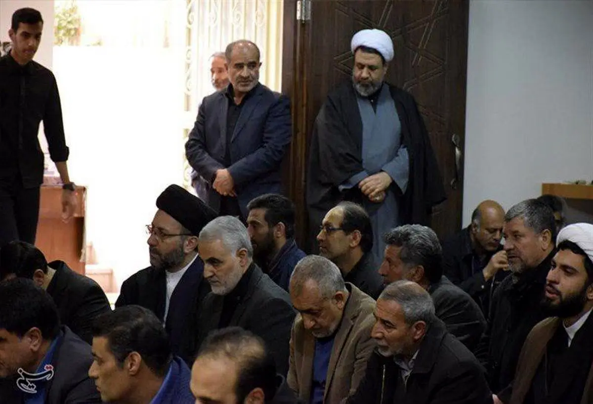 جدیدترین عکس از حاج قاسم سلیمانی
