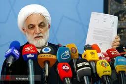 تصاویری از حواشی یکصد و نوزدهمین نشست خبری سخنگوی قوه قضائیه