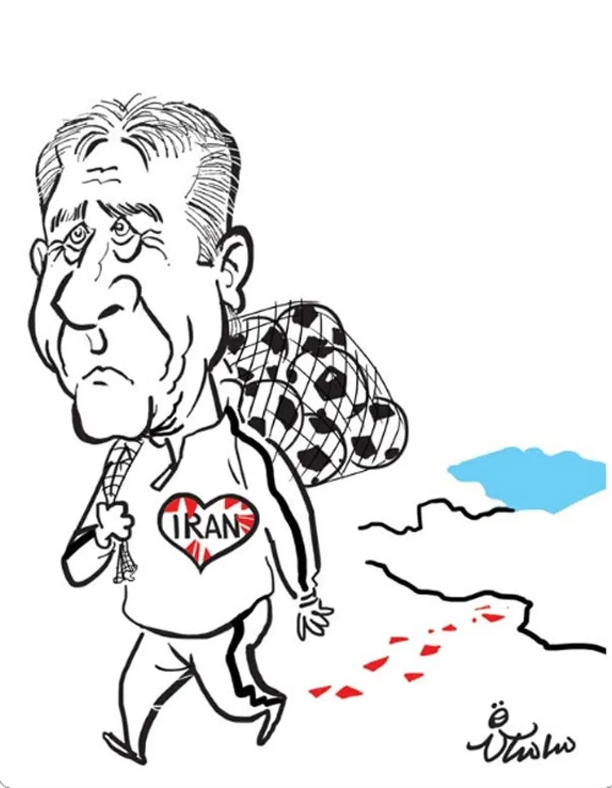 کروش شش تایی شد!/ کاریکاتور