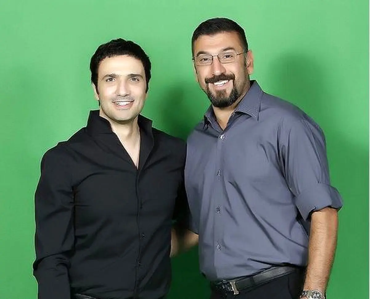 علی انصاریان در کنار ستاره سینما/ عکس