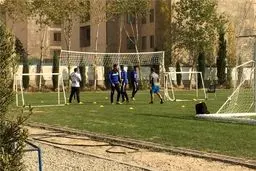 گزارش تمرین استقلال+ عکس