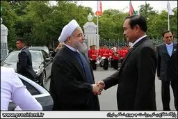 حواشی استقبال نخست وزیر تایلند از روحانی/تصاویر