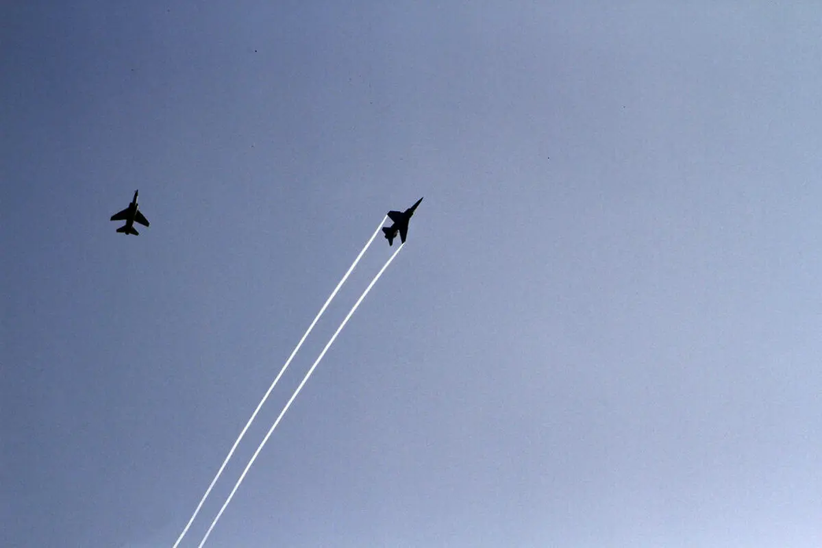 تصاویر /  تمرین مشترک هوایی نیروهای مسلح در پایگاه نهم شکاری