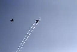 تصاویر /  تمرین مشترک هوایی نیروهای مسلح در پایگاه نهم شکاری