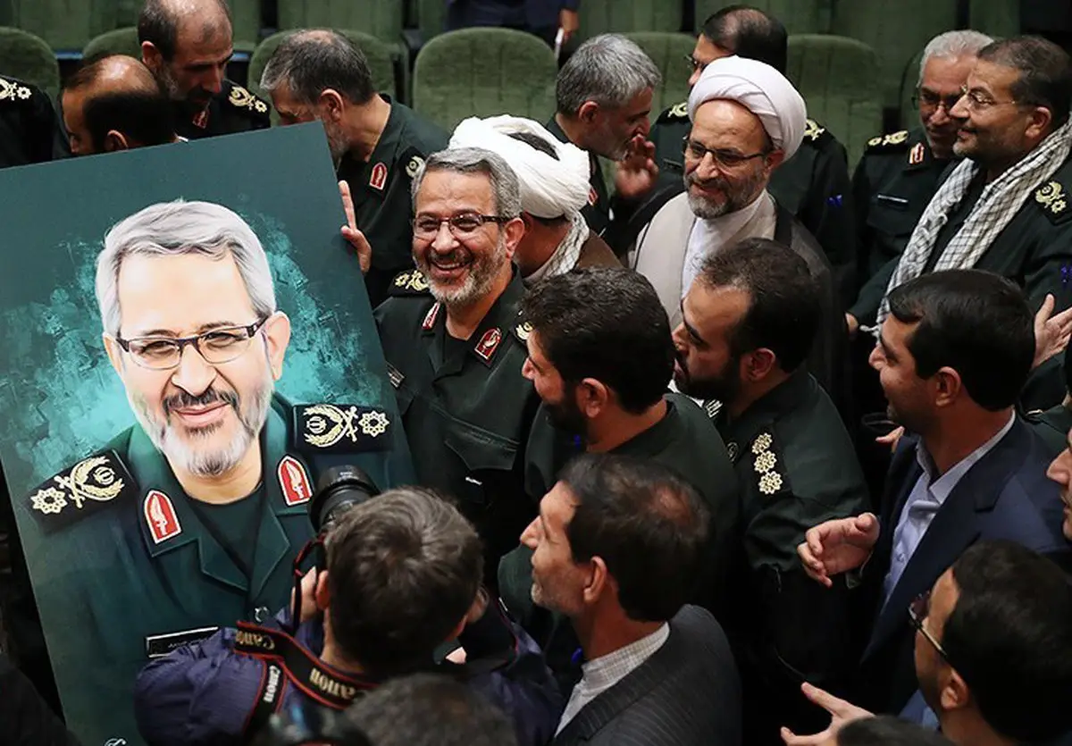 مراسم تودیع و معارفه رئیس سازمان بسیج مستضعفین