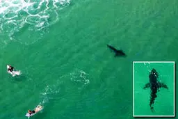 کوسه‌ای که شکار نمی‌کند + تصاویر