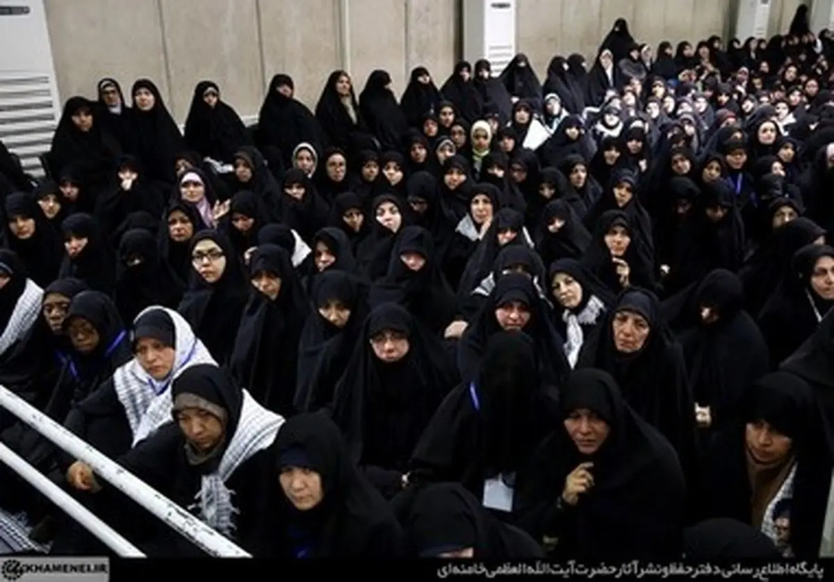 روایت تصویری از دیدار معلمان و فرهنگیان با رهبر انقلاب