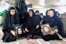 تصاویری از مراسم یادبود جانباختگان هواپیمای تهران -یاسوج