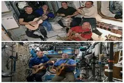 اولین کنسرت در فضا اجرا شد/عکس