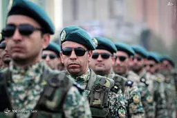 صبحگاه مشترک یگان‌های نمونه ارتش/ تصاویر