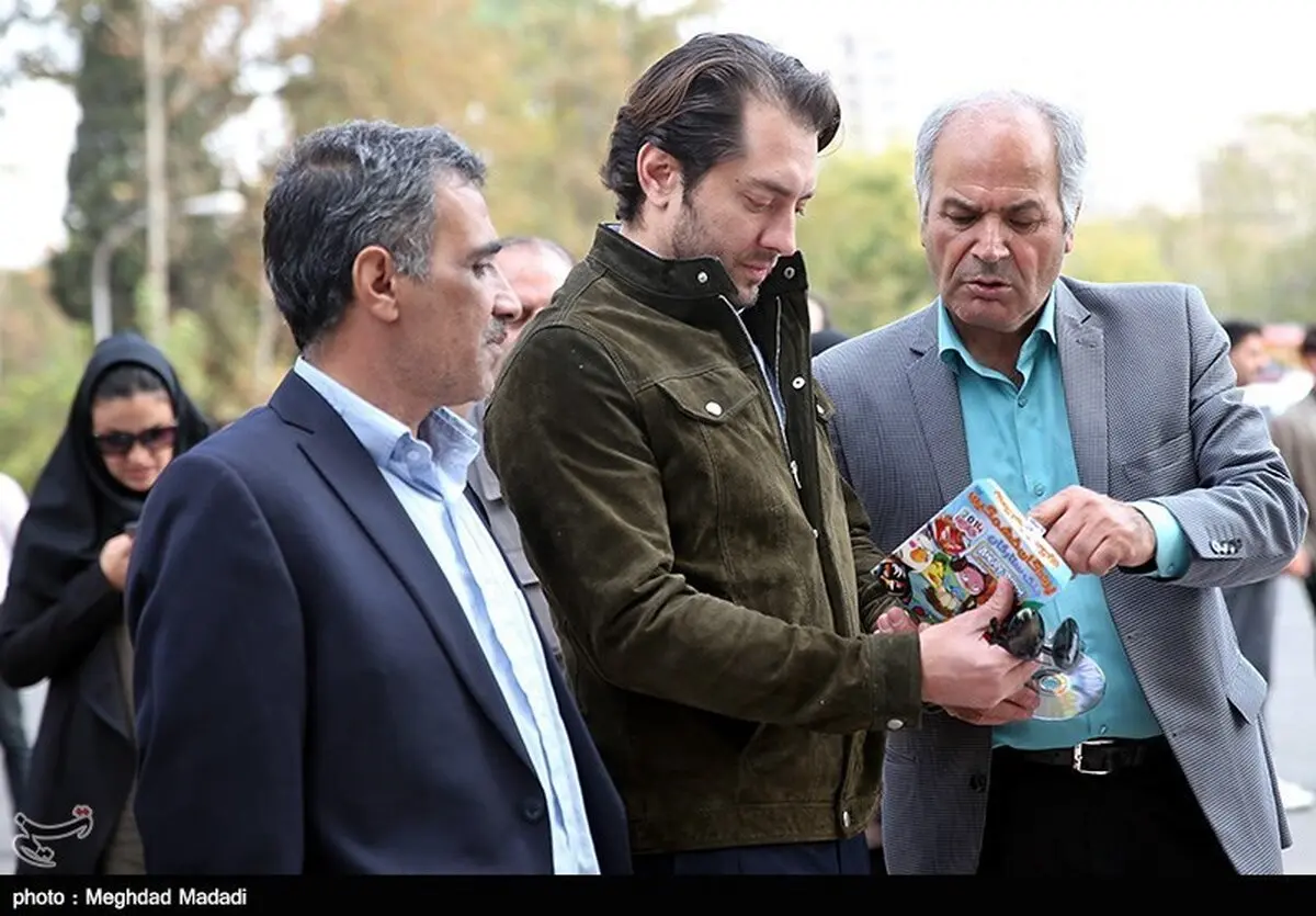 طرح جمع‌آوری سی‌دی‌های غیرمجاز و مستهجن با حضور بهرام رادان و پژمان بازغی/تصاویر