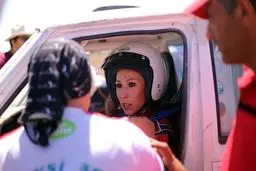 دختران آفرود باز در قزوین/تصاویر