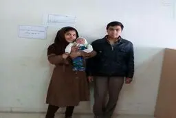 جوان‌ترین پدر و مادر ایران/ عکس