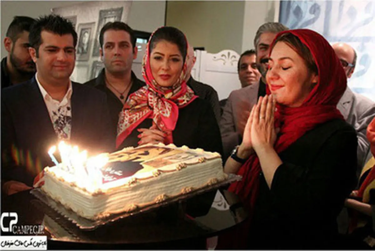 تصاویری از جشن تولد ستاره اسکندری