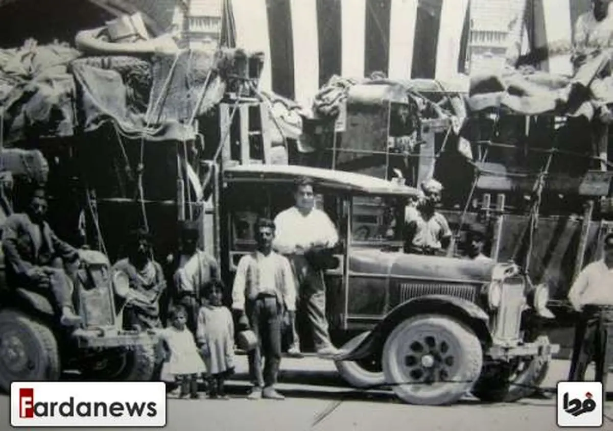 عکس/کامیون های قدیمی در ایران