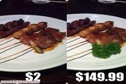 عکس: تفاوت اساسی غذای ارزان و بسیارگران