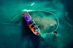 عکس روز نشنال جئوگرافیک / ویتنام؛ صید روز