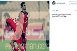 عکسی که مهرداد اولادی بعد از مرگ هادی نوروزی منتشر کرد