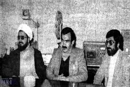 روحانی و علی جنتی در صدا‌وسیما /عکس