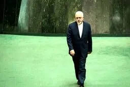 دومين کارت زرد به ظريف در يک روز