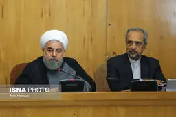 جلسه امروز هئیت دولت به روایت تصویر