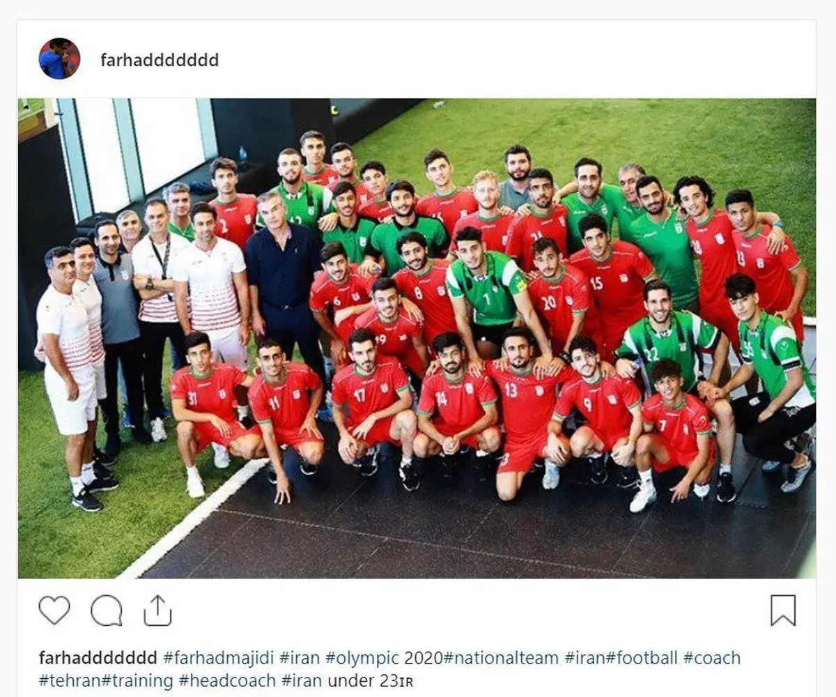 عکس / فرهاد و تیم امید