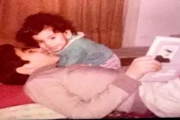 عکسی دیدنی از کودکی های سروش صحت