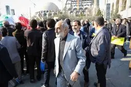 روایت تصویری از راهپیمایی مردم تهران علیه آشوب گران