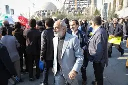 روایت تصویری از راهپیمایی مردم تهران علیه آشوب گران