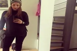 سلفی جدید مهناز افشار با تیپ اسپرت