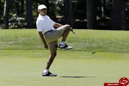 لحظات ورزشی مردان سیاست + تصاویر