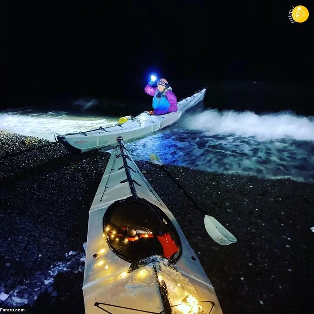 ماجرای اقامت دو زن تنها در قطب شمال+عکس ها