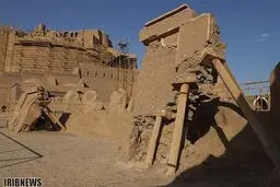 بزرگترین سازه خشتی جهان در روزهای پایانی مرمت/تصاویر