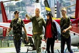 تصویری از گریم عجیب پژمان جمشیدی و حمید فرخ نژاد در تگزاس