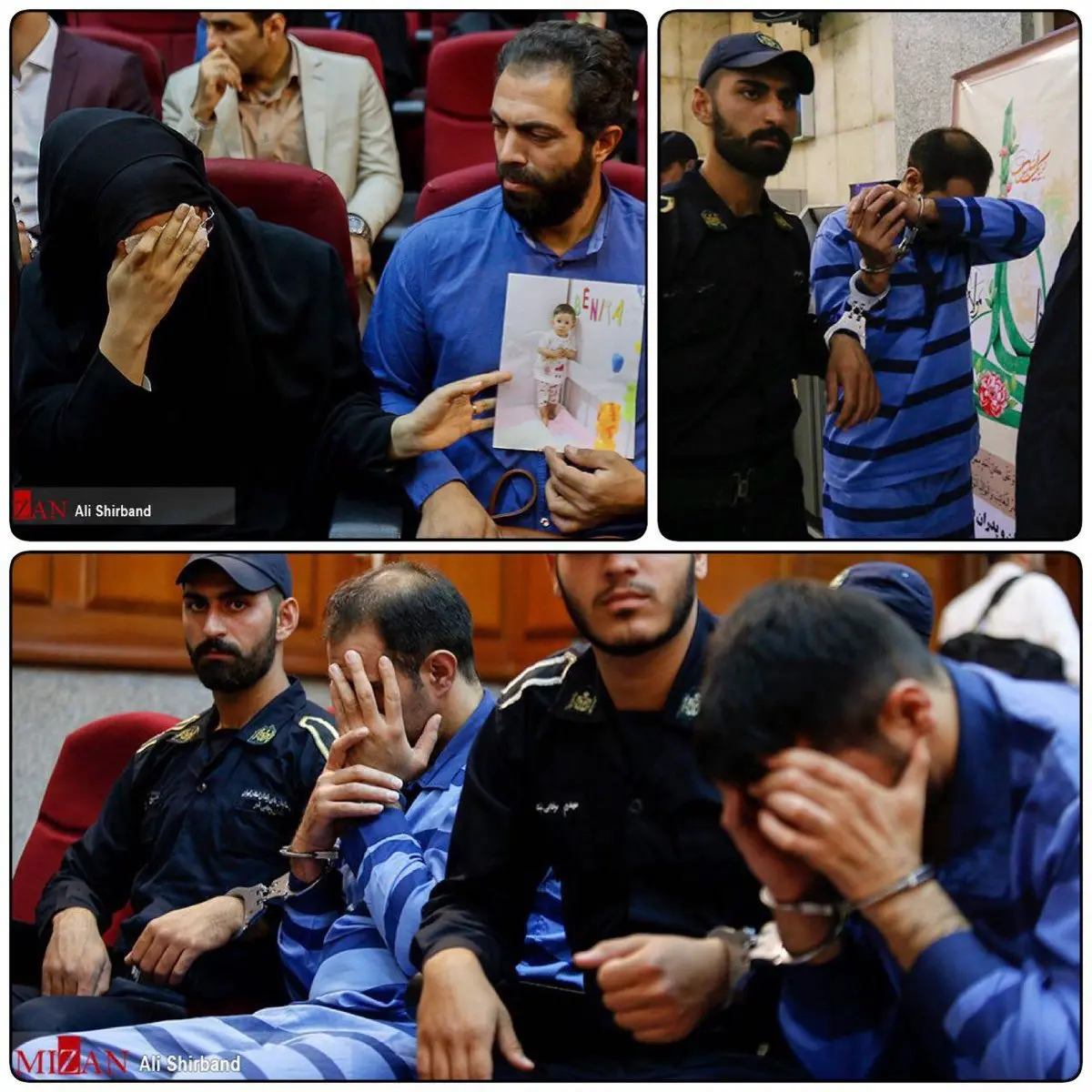 جلسه محاكمه متهمان پرونده بنيتا/عکس