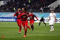 تصاویر برتری پرسپولیس برابر بنیادکار در ازبکستان