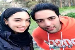 عکس/ کیمیا علیزاده و همسرش