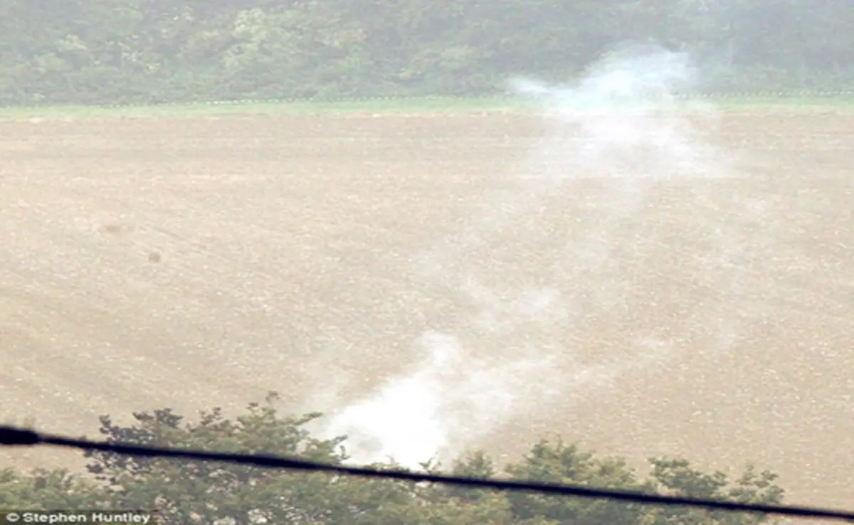 برخورد صاعقه با بالگرد به قیمت جان دو خلبان تمام شد+ تصاویر