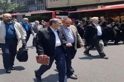 حضور فرمانده کل ارتش در راهپیمایی روز قدس