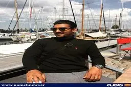 عکس جالبی از ستاره تیم ملی در کنار قایق‌ها