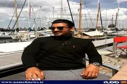 عکس جالبی از ستاره تیم ملی در کنار قایق‌ها