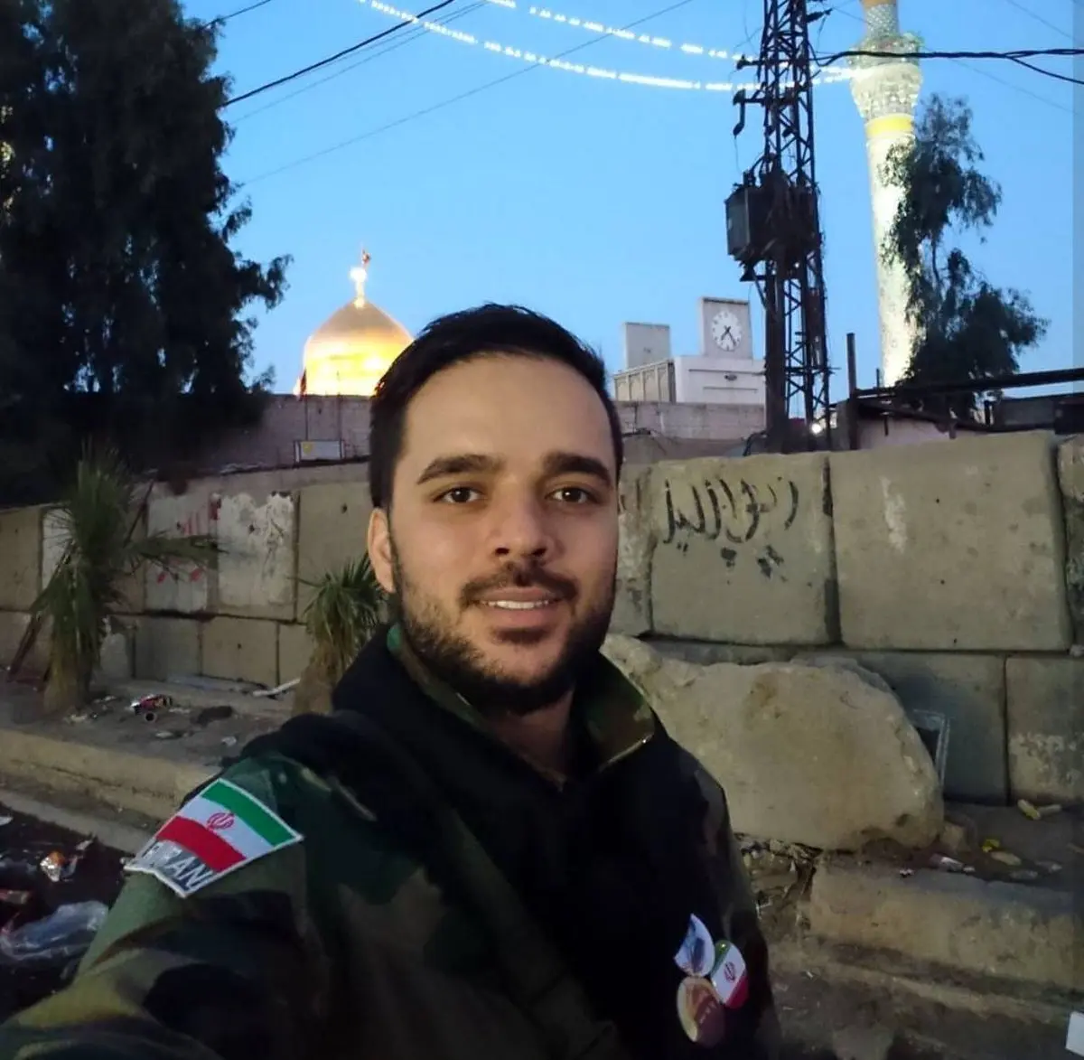 برادر سحر قریشی مدافع حرم شد/عکس