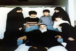 اینستاگرام / سیدحسن خمینی در کنار بنیانگذار انقلاب