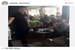 عکس/ سردار و دوستان در رستوران!